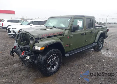 2022 Jeep Gladiator Rubicon 4X4 from USA, damaged, VIN 1C6JJTBG5NL124677